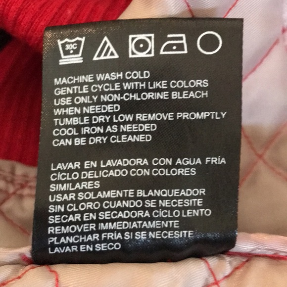 Weatherproof Quilted Red Jacket Size Medium - Picture 11 of 13